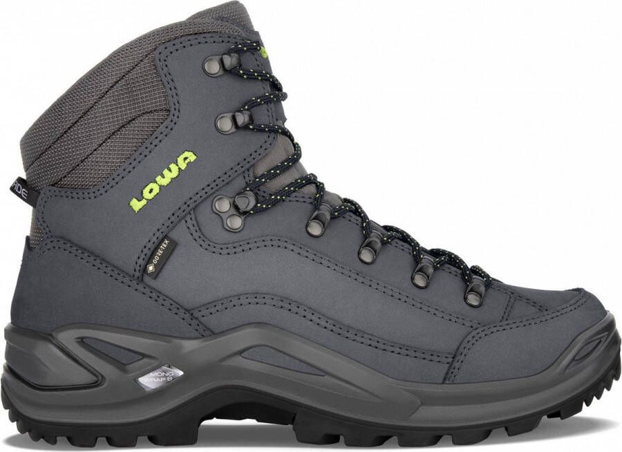 Lowa Hatland Renegade GTX wandelschoen Dark-blue lime Schoenen Wandelschoenen Halfhoge schoenen