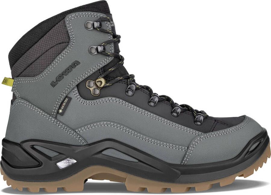 Lowa Renegade GTX Mid Wandelschoenen Heren Dark Grey Black