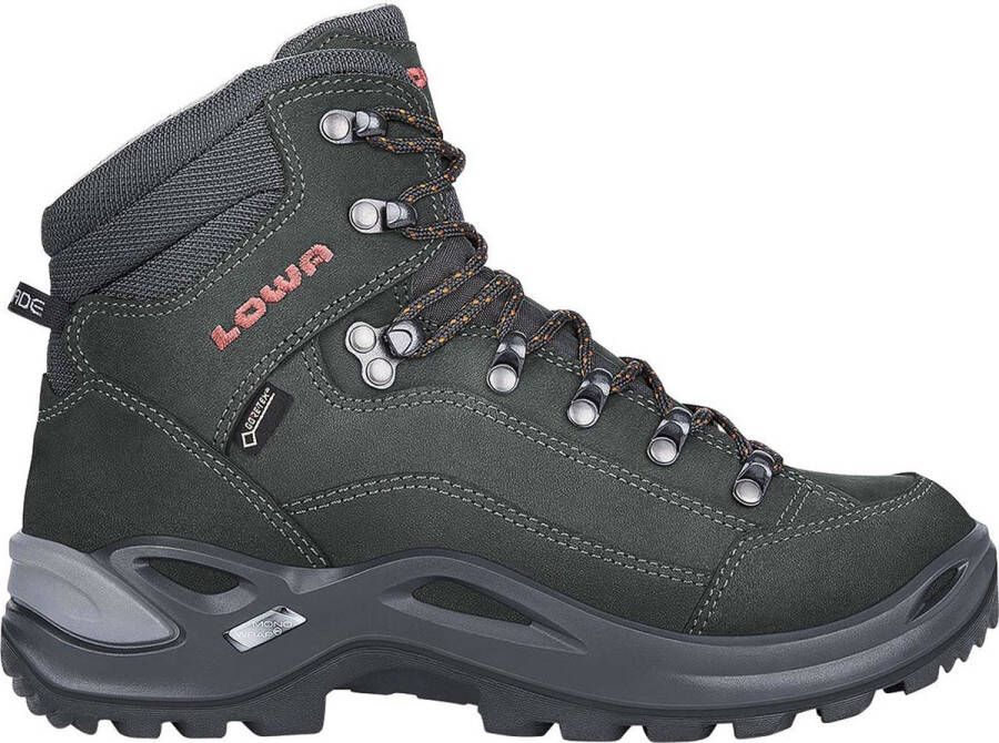 Lowa Renegade GTX Mid Ws Wandelschoenen Dames Anthracite Mandarin