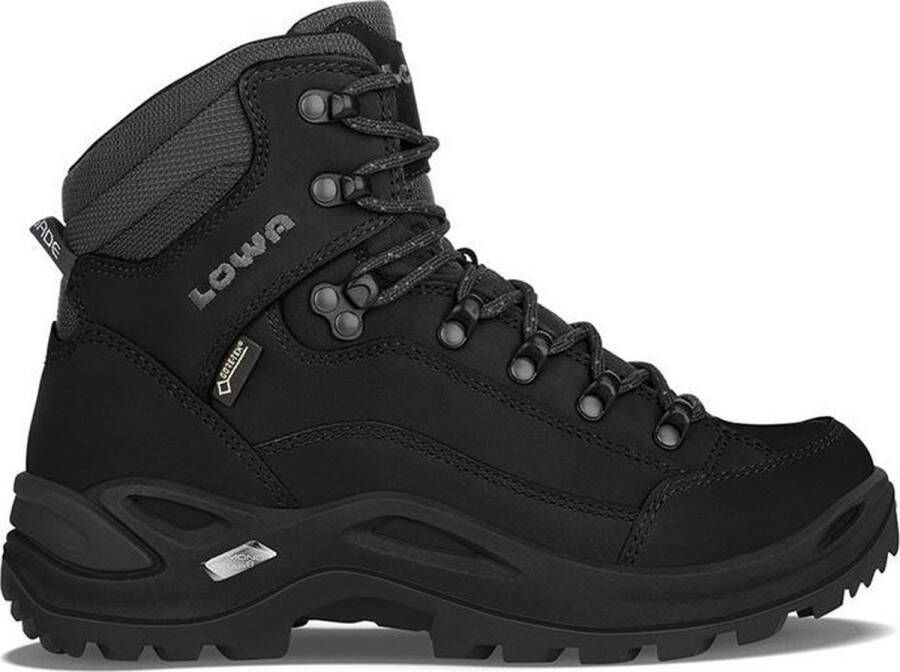 Lowa Hatland Renegade GTX Mid W wandelschoen Deep-black Schoenen Wandelschoenen Halfhoge schoenen