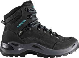 Lowa Hatland Renegade Mid GTX S Asphalt turquoise Schoenen Wandelschoenen Halfhoge schoenen