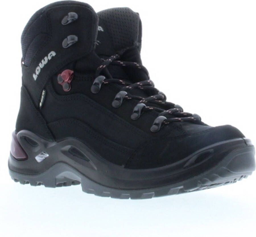 Lowa Renegade GTX Mid Wandelschoen Dames waterdichte mid wandelschoenen Black Prune - Foto 1