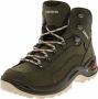 Lowa Renegade Gtx Mid Wandelschoen Dames waterdichte mid wandelschoenen Greygreen Panna - Thumbnail 1