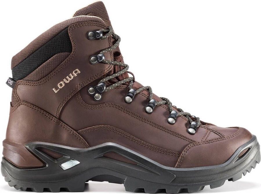 Lowa Hatland Renegade LL Mid Heren Espresso Schoenen Wandelschoenen Halfhoge schoenen