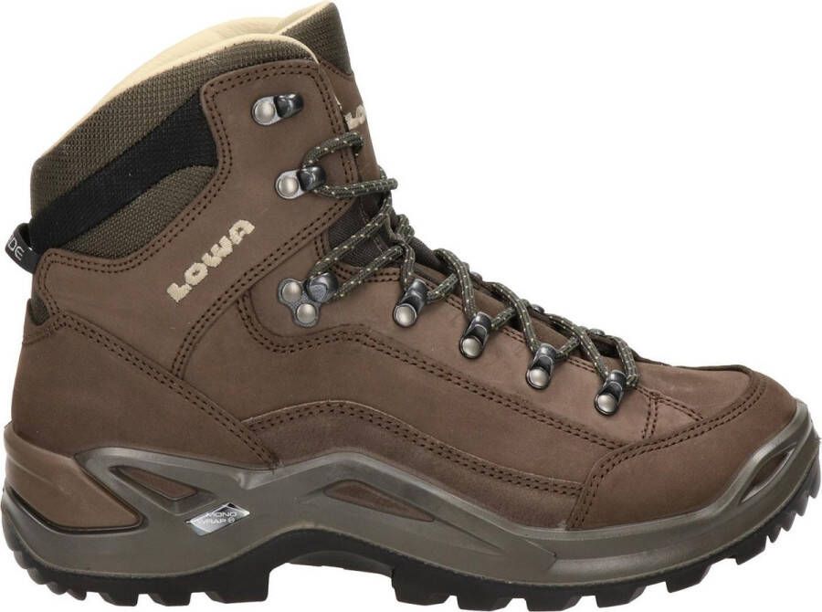 Lowa Hatland Renegade LL Mid Heren Espresso Schoenen Wandelschoenen Halfhoge schoenen