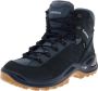 Hatland Lowa Renegade Warm Gtx Mid Dames Hoge Wandelschoen Navy-Iceblue - Thumbnail 1