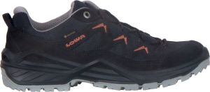 Lowa Sirkos Evo GTX Lo Wandelschoenen Dames Marineblauw Zalmroze