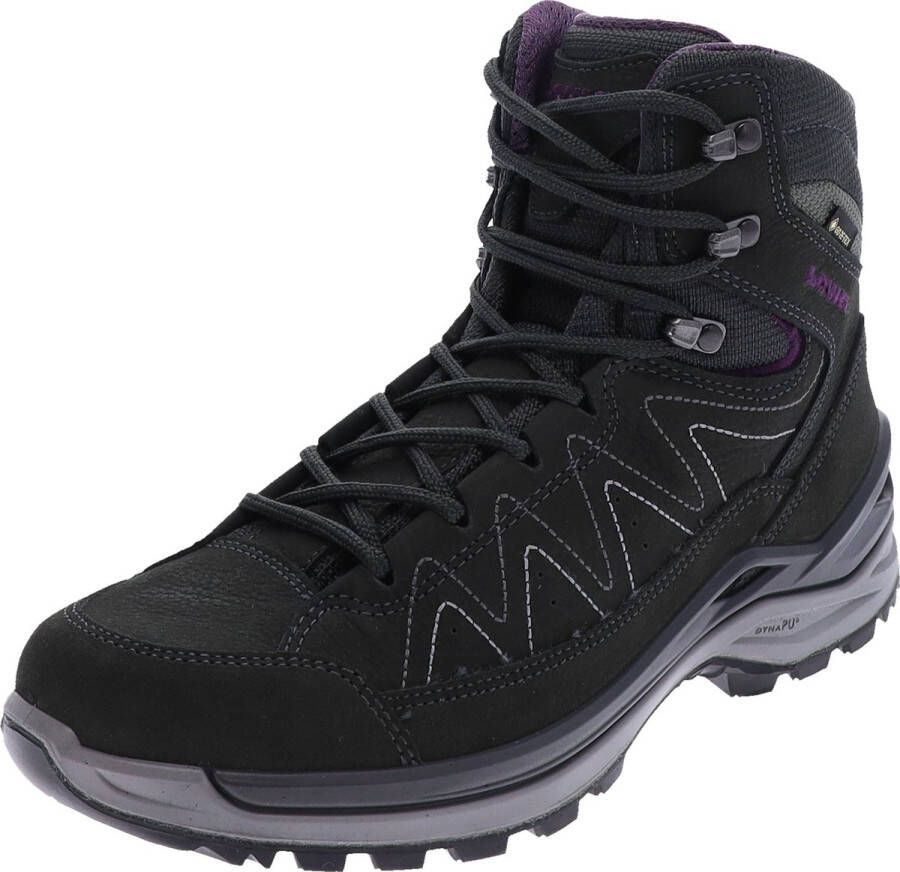 Lowa TORO EVO GTX MID WS Antraciet Aubergine Dames Wandelschoenen