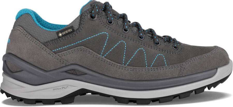 Lowa Toro Pro Gtx Lo Ws Dames Lage Wandelschoen Graphite-Arcti