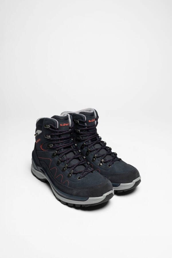 Hatland Lowa TORO PRO GTX Mid Ws LM320769-5946 Donker blauwe halfhoge wandelschoenen met GoreTex