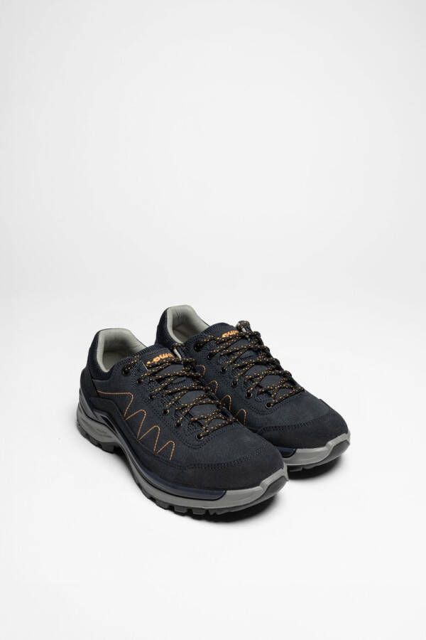 Lowa Hatland Toro Pro LL Lo Ws Navy mandarin Schoenen Wandelschoenen Lage schoenen