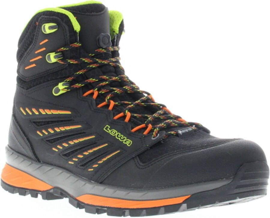 Lowa trek evo gtx mid black-flame Black Black White