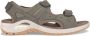Lowa Platte Sandalen van Nubuck Leer Green Dames - Thumbnail 1