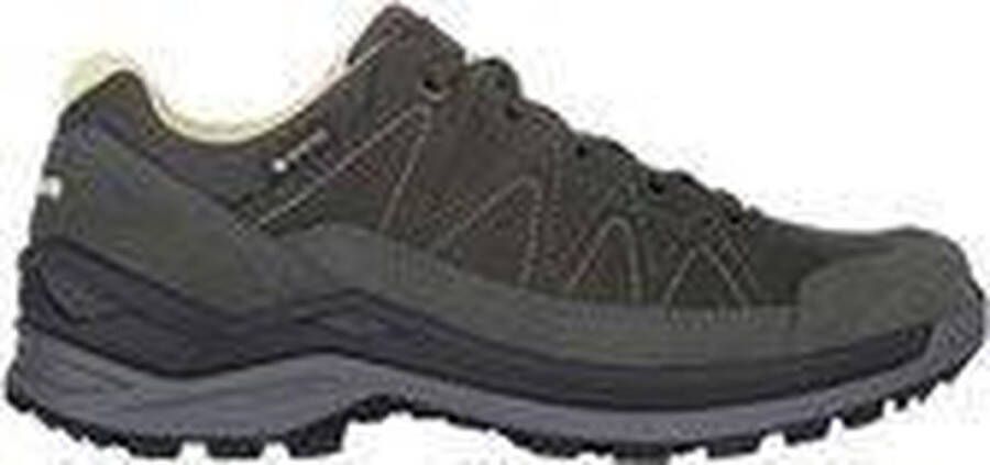 Lowa Toro Evo GTX Lo Wandelschoenen Dames Donkergrijs Middengeel