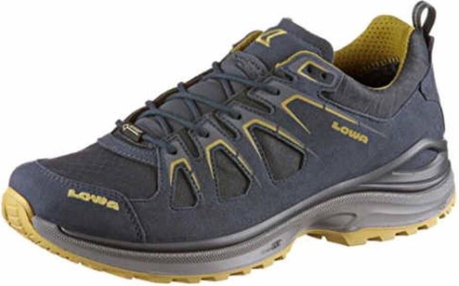 Lowa Innox Evo GTX Lo Wandelschoenen Heren Steel Blue Mustard - Foto 5