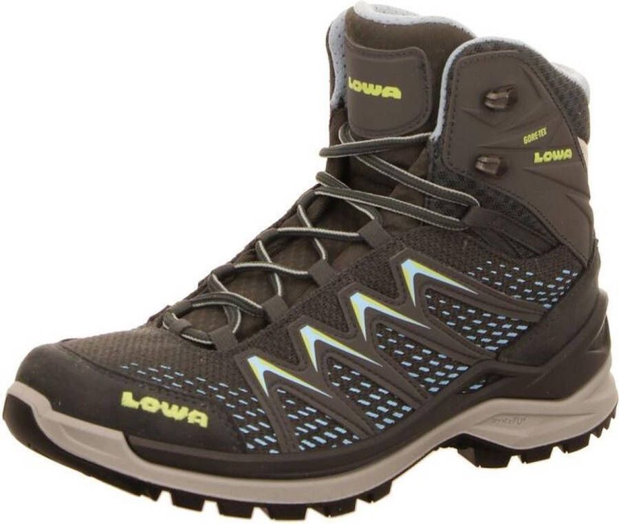 Lowa Innox Pro GTX Mid Wandelschoenen Dames Middengrijs Lichtgroen