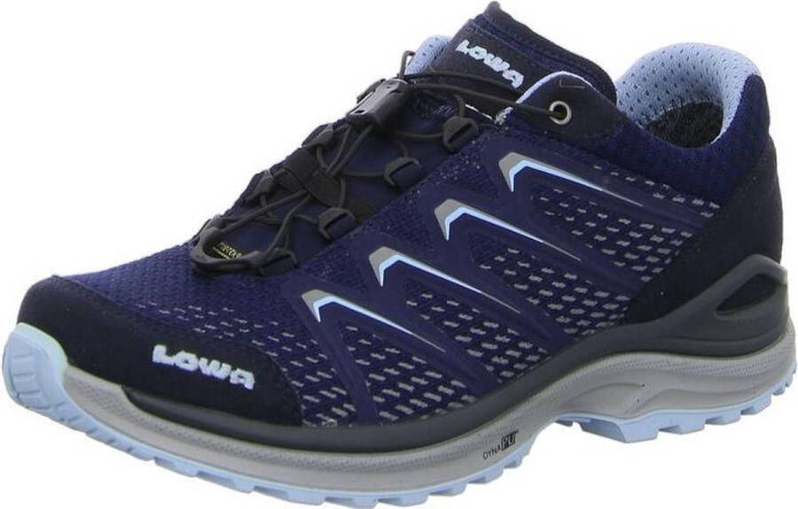 Lowa Maddox GTX LO Wandelschoenen Dames Marineblauw Lichtblauw