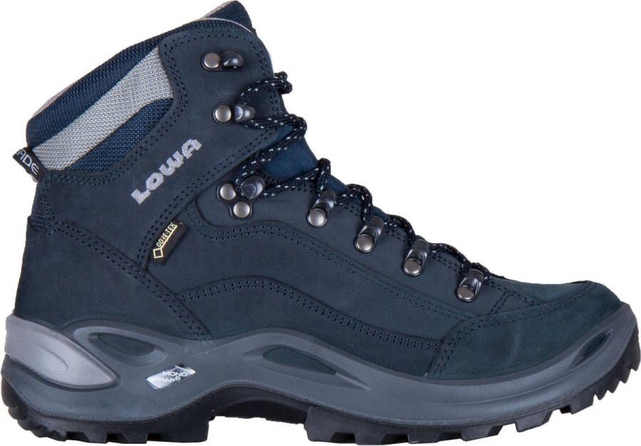 Lowa Renegade Mid GTX Wandelschoenen Dames Marineblauw Middengrijs