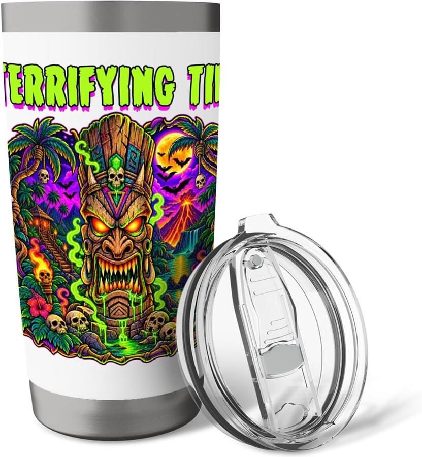 Luau Hawaii Gruwelige Horror Thermobeker