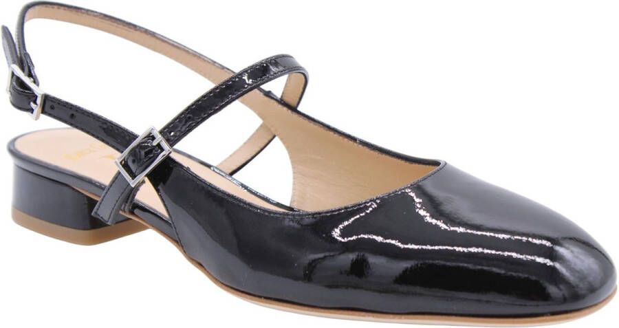 Luca Grossi Lg Mary Jane Slingback Zwart