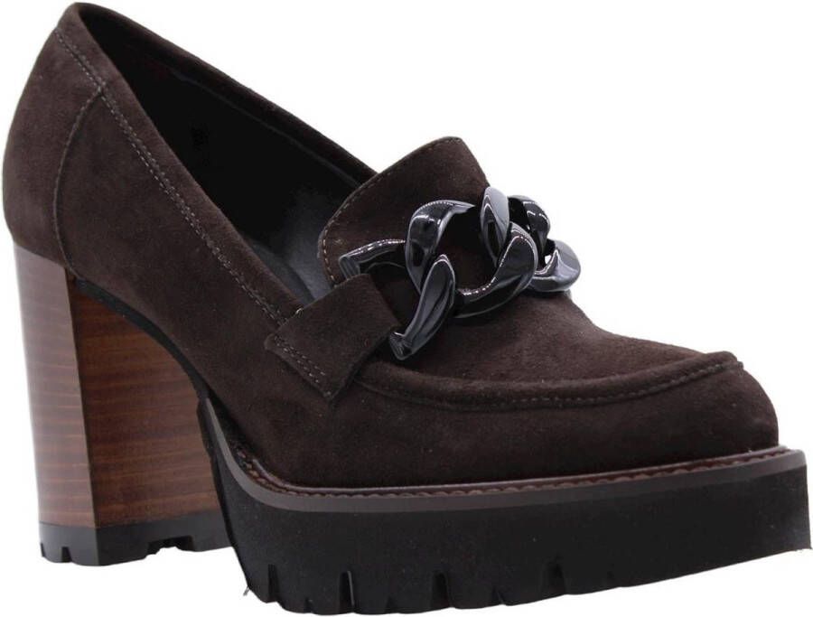 Luca Grossi Emiraten Moccasin Loafers Brown Dames