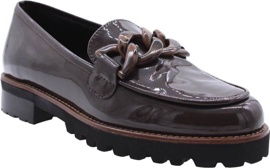 Luca Grossi Emiraten Moccasin Loafers Brown Dames - Foto 3