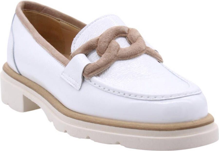 Luca Grossi Lg Mocassin Wit