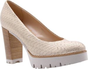 Luca Grossi Pump Geel Dames