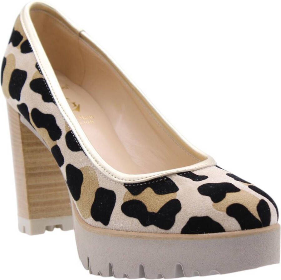 Luca Grossi Lg Pump Leopard Print