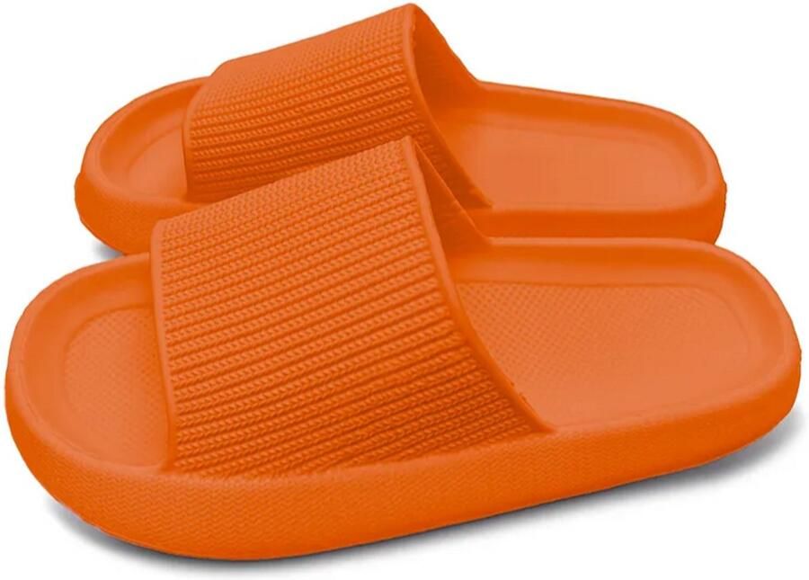 Lucivitaal Lucovitaal Badslippers Oranje
