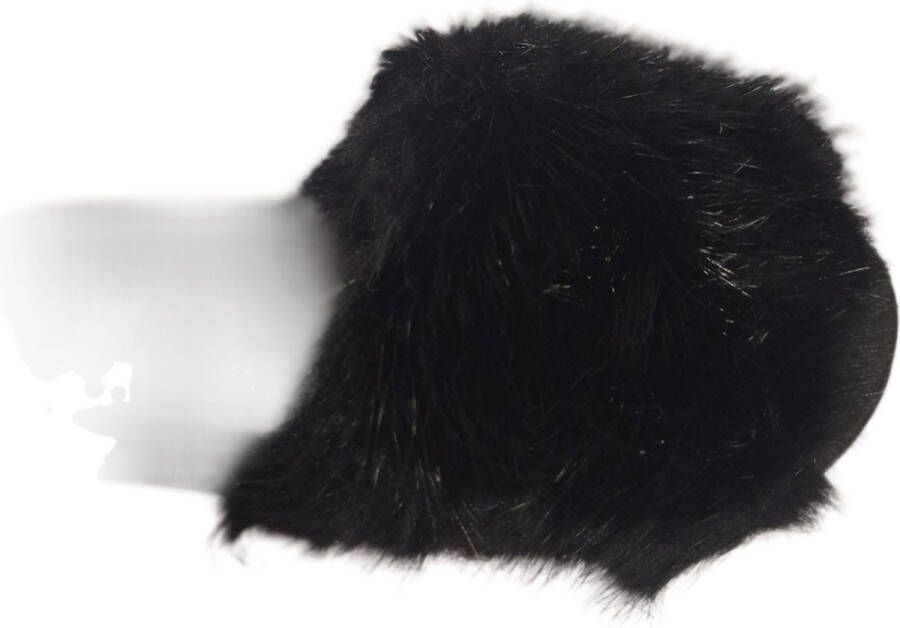 LUCKYSHOES -FLUFFY SLIPPER-VOETBED-ANTISLIP ZOOL