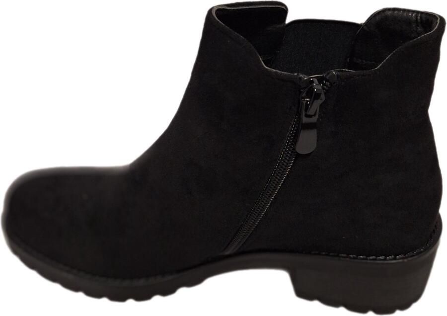 LUCKYSHOES -CHELSEABOOTS-MATLEDERLOOK-PROFIELZOOL