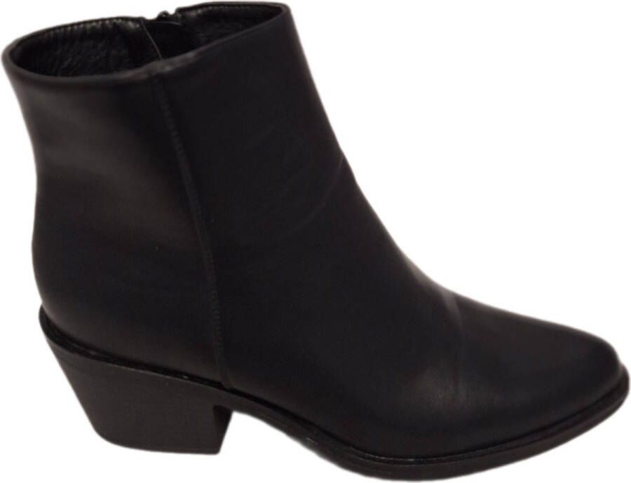 LUCKYSHOES -ENKELLAARSJE-BLOKHAK 5 -LEDERLOOK