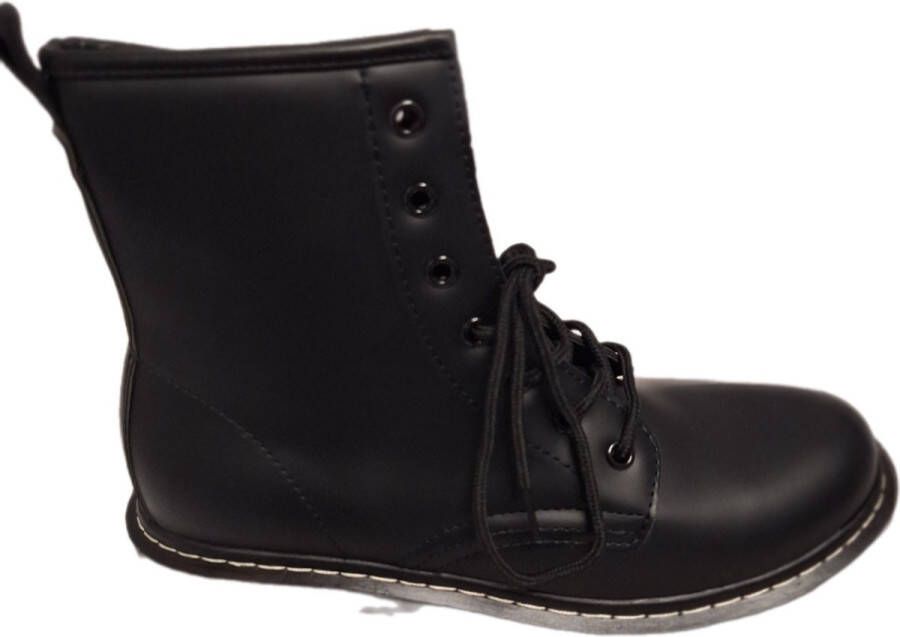 LUCKYSHOES -VETERBOOTS-TRANSPARANTE ZOOL-EXTRA ZIJRITS
