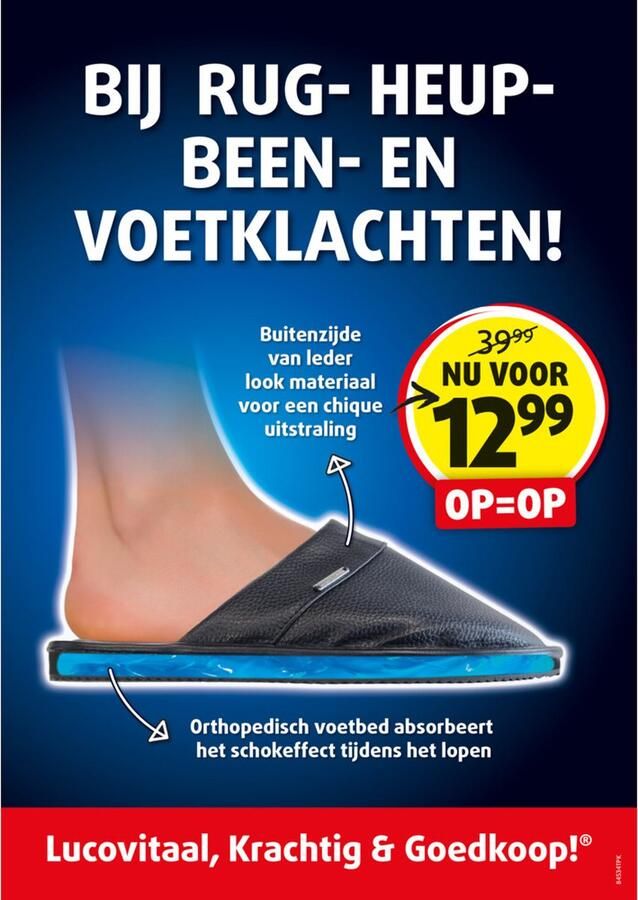 Lucovitaal Orthopedische Zweedse Muiltjes-1 paar