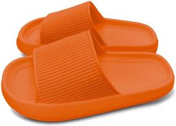 Lucovitaal Orthopedische Zomer Badslippers (Oranje)