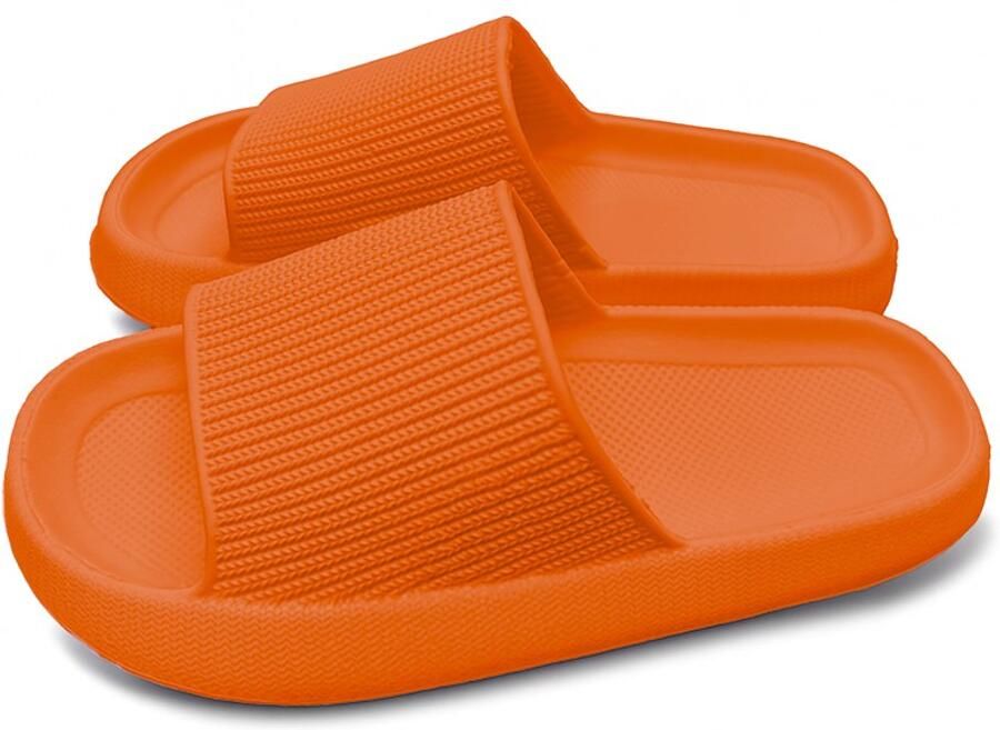 Lucovitaal Zomer Badslipper 39-40 Oranje (1 paar)