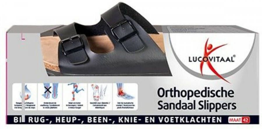 Lucovitaal Orthopedische Sandaal Slippers 1 paar