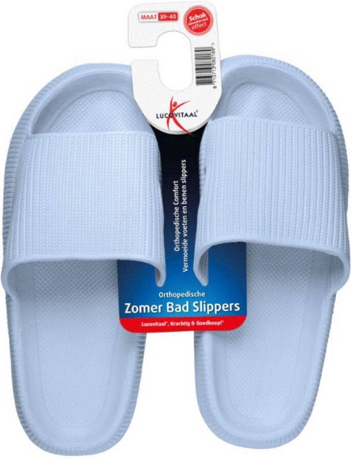 Lucovitaal Orthopedische zomer badslippers