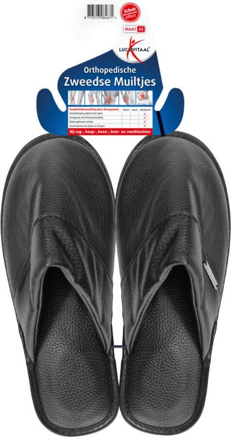 Lucovitaal Orthopedische Zweedse Muiltjes 1 paar - Foto 2