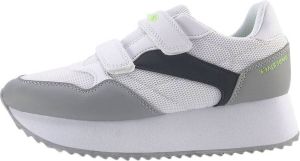 Lumberjack Double Velcro Sneaker Wit