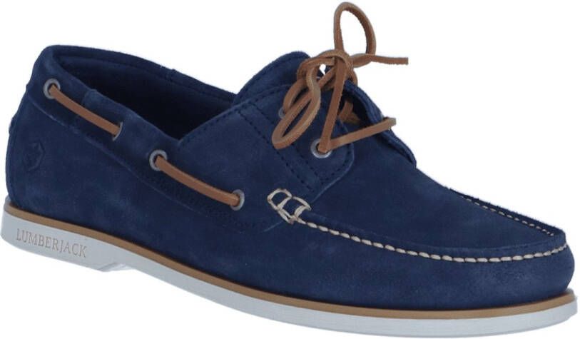 Lumberjack Heren Bootschoen Navigator Jeans BLAUW