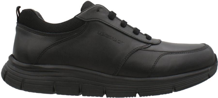 Lumberjack Timothy effen lederen veterschoenen