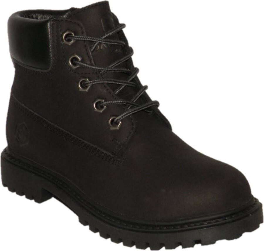 Lumberjack Ankle Boot Lace Zwart