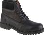 Lumberjack River Green SME6901-001-B75-CB001 Mannen Zwart Trappers - Thumbnail 1