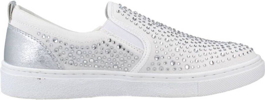 Lumberjack Stijlvolle Slip-On Sneakers voor Vrouwen White Dames