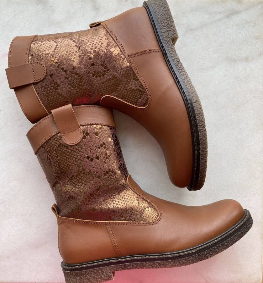 Lunella cognac damesbootie
