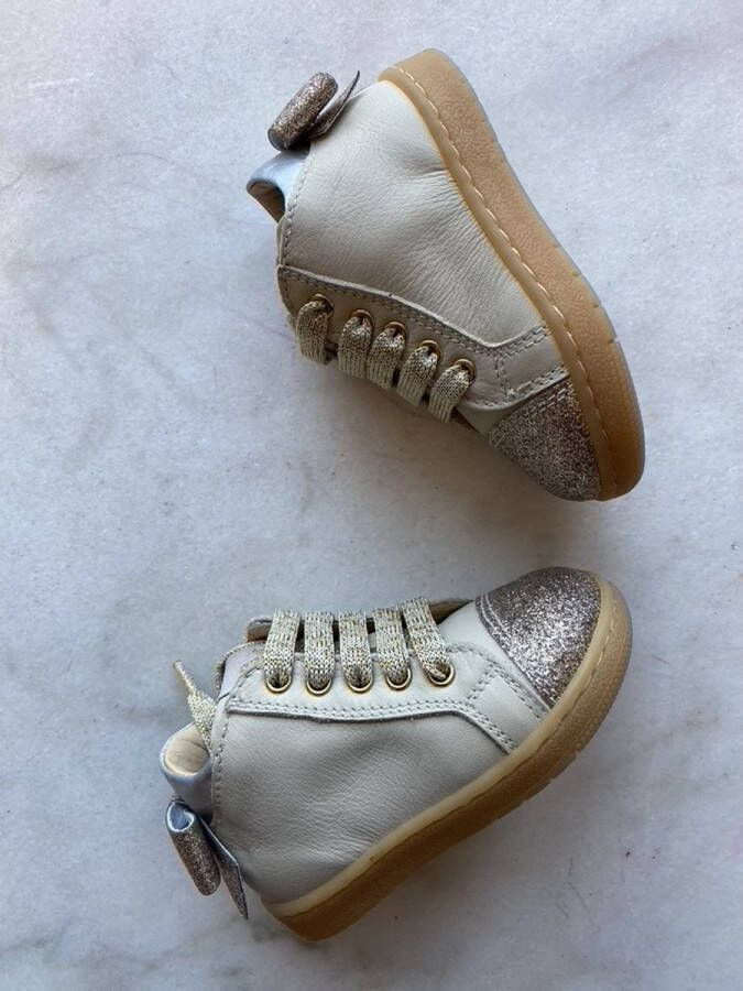 Lunella eerste stapper sneaker creme