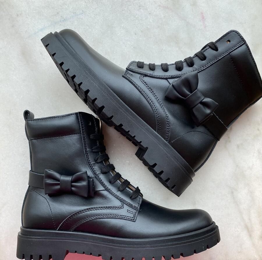 Lunella damesbottine zwart