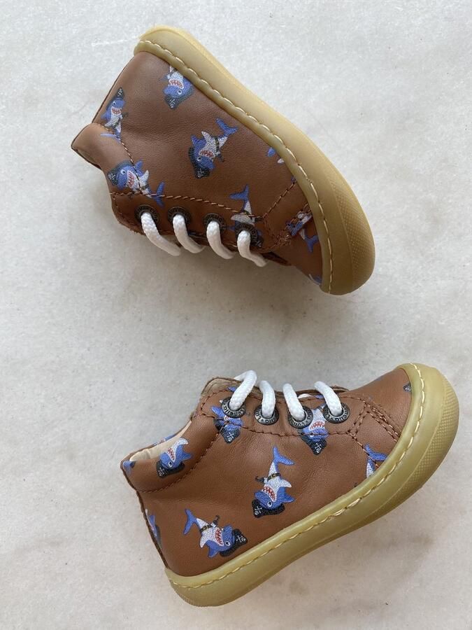 Lunella eerste stap jongenssneaker met beschermtop